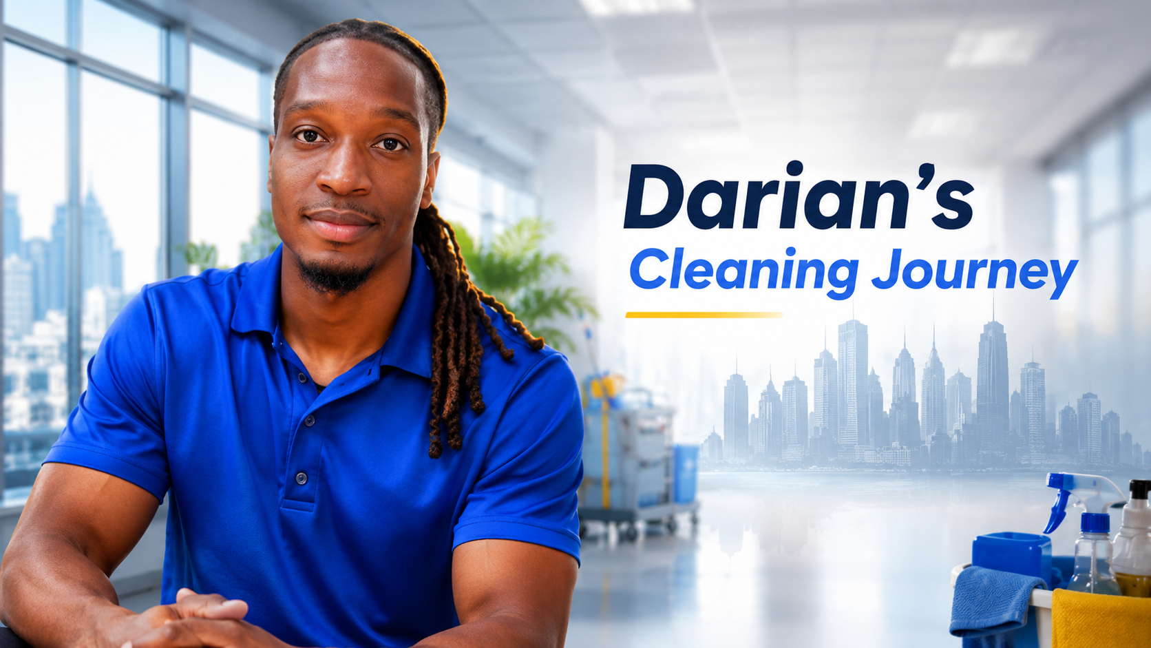 How Darian Jarrett Restarted His Cleaning Business in Jacksonville, Florida After Leaving Arkansas