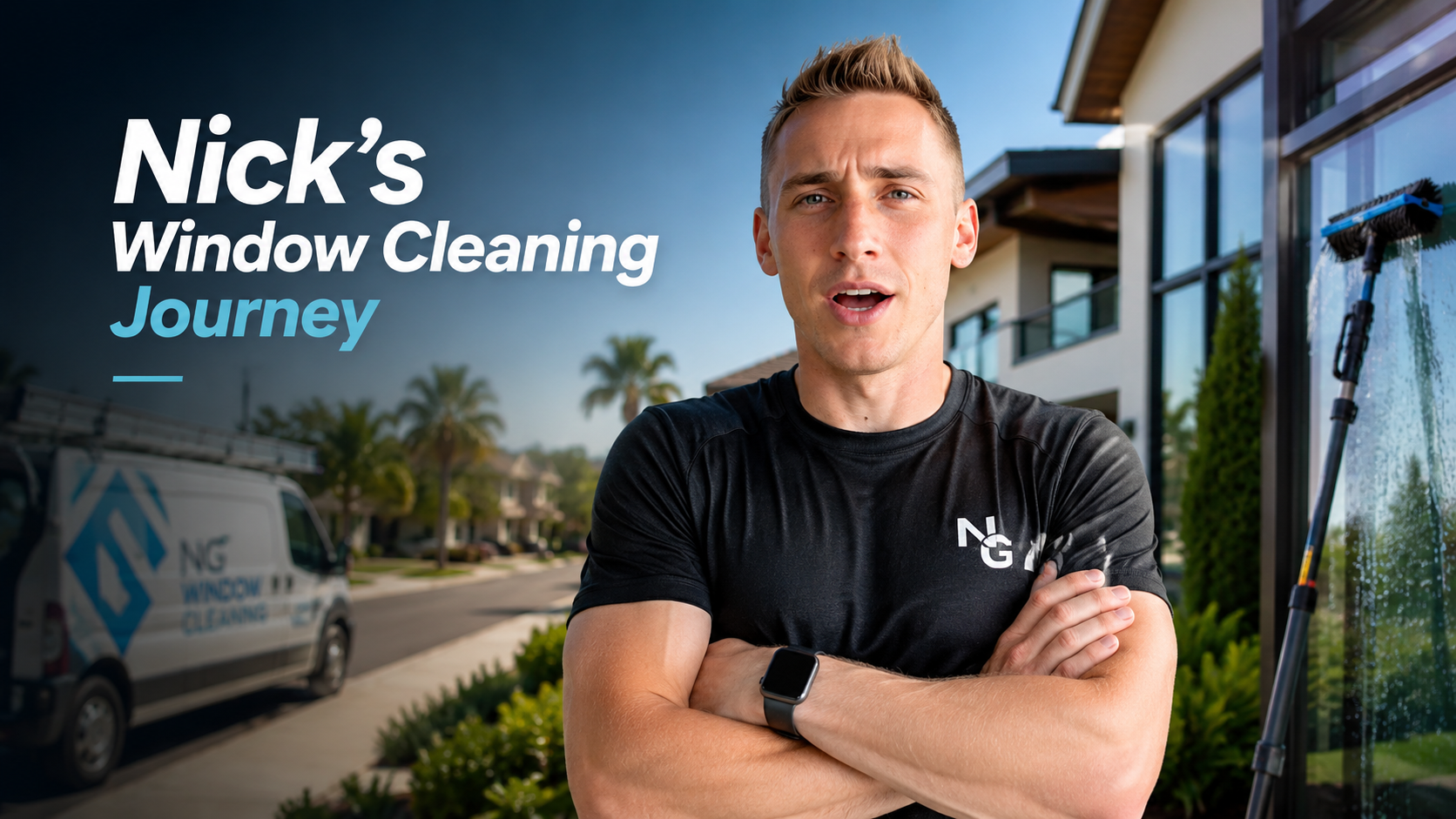 How Nick Gaines Went From Delivering Pizzas to Building a High Profit Window Cleaning Business
