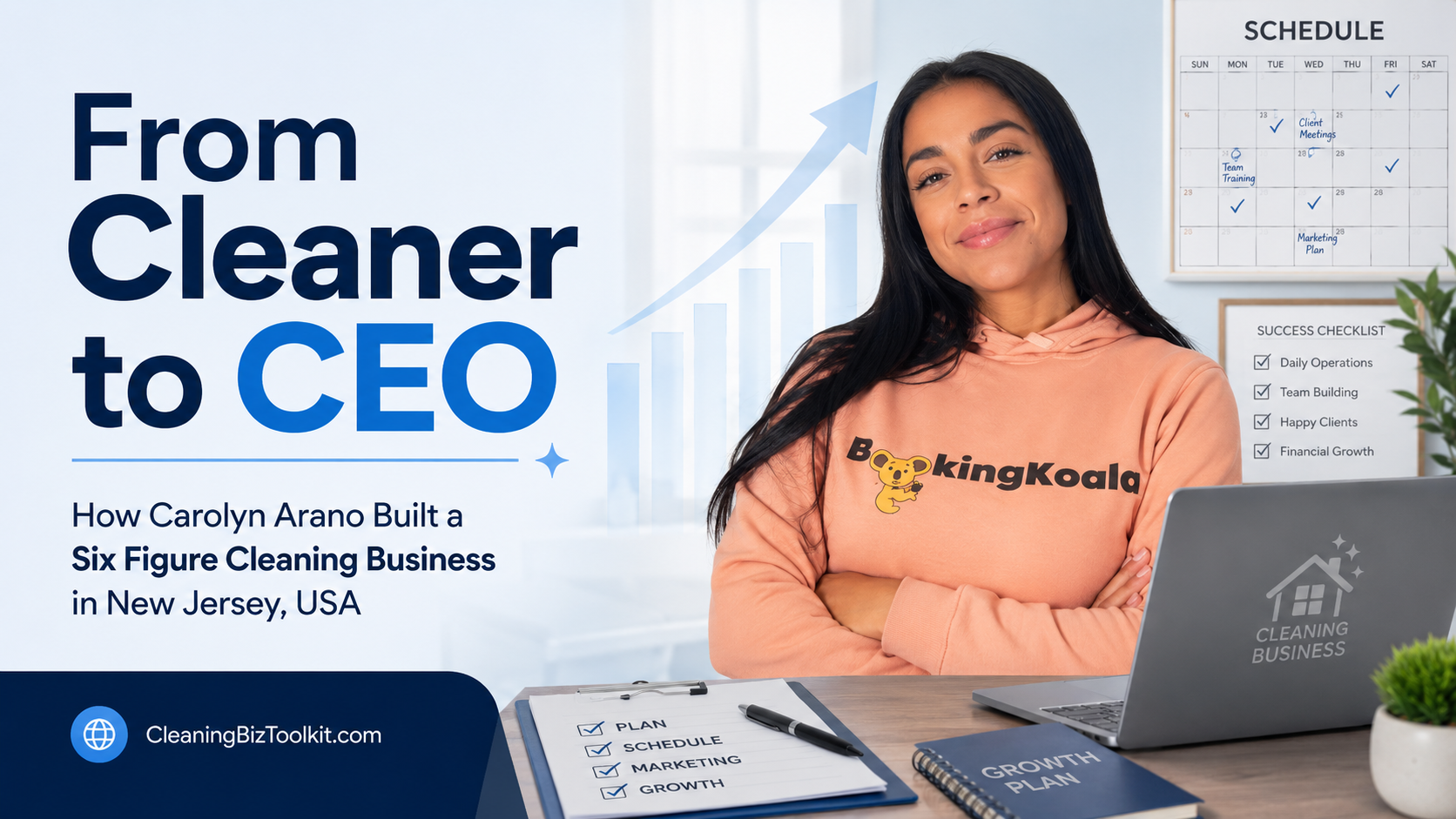 How Carolyn Arellano Built a Six Figure Cleaning Business in New Jersey by Moving From Cleaner to CEO